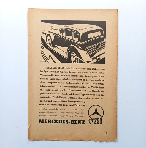 1933 mercedes benz 290 - mercedes,