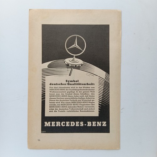 1933 mercedes benz automobile - 1933,