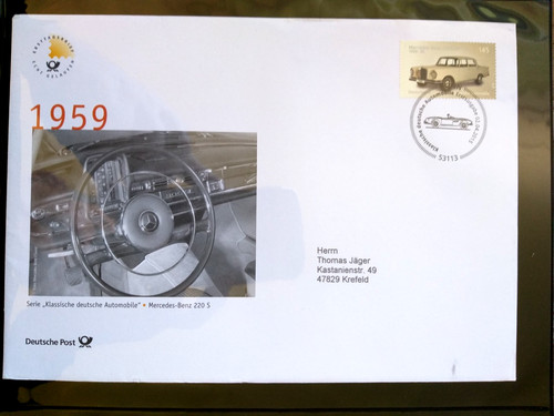 Brd 2015 fdc automobile - brd,