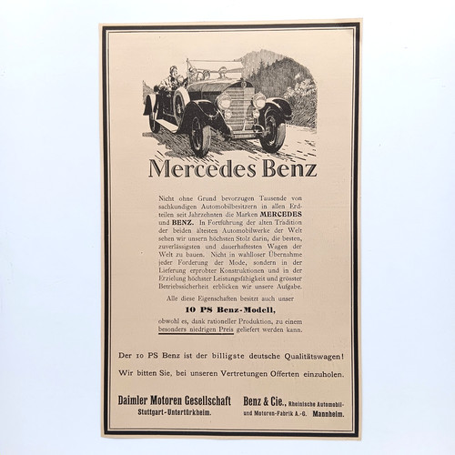 1926 daimler mercedes benz - daimler,