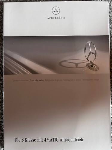 Mercedes benz klasse four - mercedes-benz, s-klasse